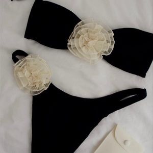 NWT SAME Los Angeles Rose 90s Bikini Bottom